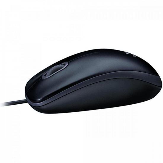 Mouse USB LOGITECH M100 Preto por 49,99 à vista no boleto/pix ou parcele em até 1x sem juros. Compre na loja Mundomax!