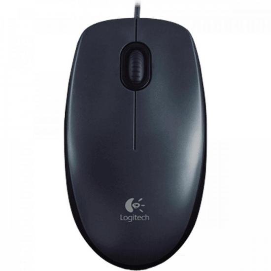 Mouse USB LOGITECH M100 Preto por 49,99 à vista no boleto/pix ou parcele em até 1x sem juros. Compre na loja Mundomax!