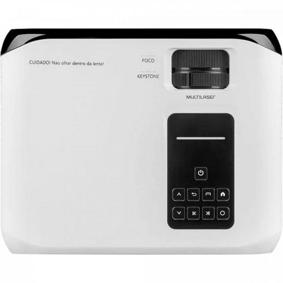 Smart Screen com Projetor MULTILASER Linux PJ003 Preto por 1.259,90 à vista no boleto/pix ou parcele em até 12x sem juros. Compre na loja Mundomax!