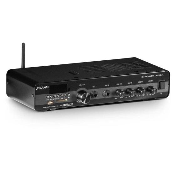 Amplificador SLIM-2200 OPTICAL G3 FRAHM por 1.108,90 à vista no boleto/pix ou parcele em até 12x sem juros. Compre na loja Mundomax!
