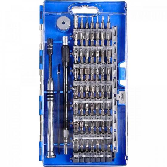 Kit de Chaves de Precisão 60 em 1 KLTE-7022C Exbom por 54,90 à vista no boleto/pix ou parcele em até 2x sem juros. Compre na loja Mundomax!