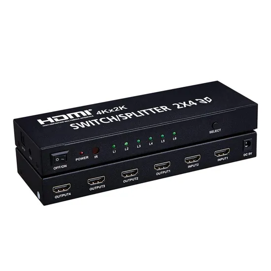 Splitter HDMI Divisor 2 entradas x 4 Saídas V1.4 3D 4K EXBOM por 288,90 à vista no boleto/pix ou parcele em até 10x sem juros. Compre na loja Mundomax!