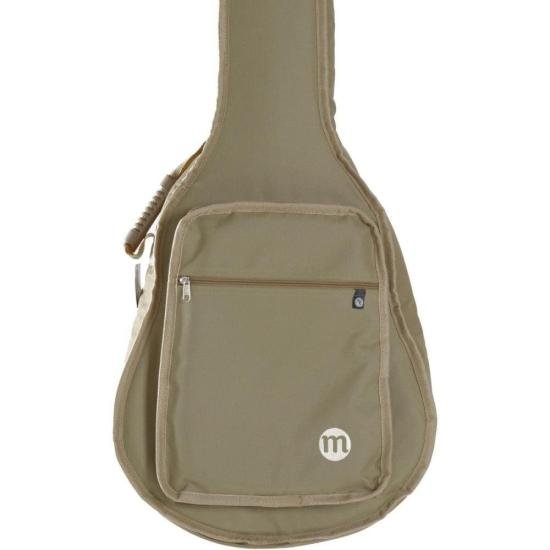 Capa para Violão Folk Extra c/ Bolso Cargo Nylon 600 Bege Mundomax por 166,99 à vista no boleto/pix ou parcele em até 6x sem juros. Compre na loja Mundomax!