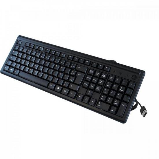 Teclado USB HP-100 Preto HP por 80,90 à vista no boleto/pix ou parcele em até 3x sem juros. Compre na loja Mundomax!
