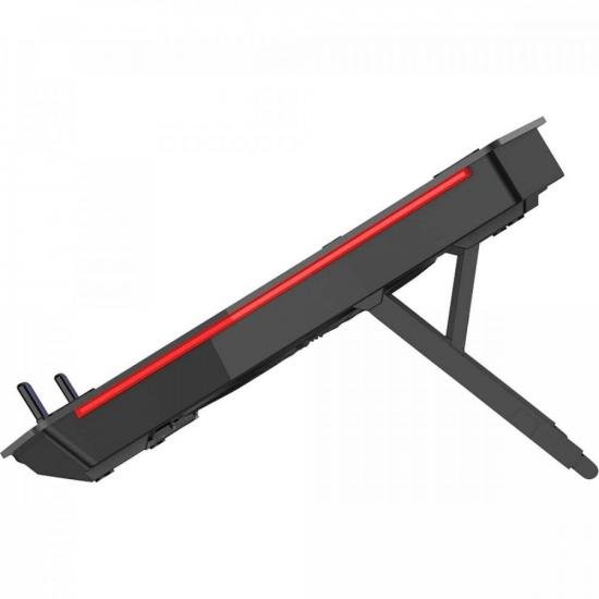 Suporte Para Notebook Com Cooler NBC-400BK C3Tech por 126,00 à vista no boleto/pix ou parcele em até 5x sem juros. Compre na loja Mundomax!