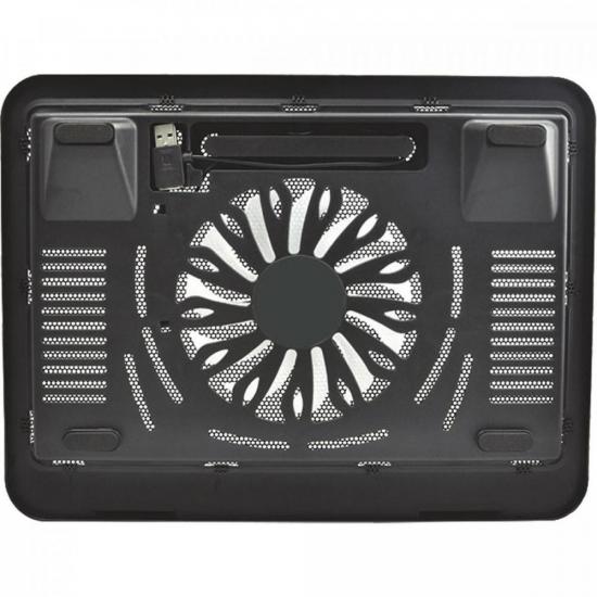 Suporte Para Notebook Com Cooler NBC-11BK C3Tech por 46,00 à vista no boleto/pix ou parcele em até 1x sem juros. Compre na loja Mundomax!