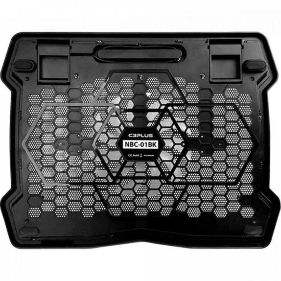 Suporte Para Notebook Com Cooler NBC-01BK C3Tech por 35,00 à vista no boleto/pix ou parcele em até 1x sem juros. Compre na loja Mundomax!