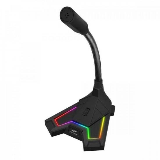 Microfone Gamer C3Tech MI-G100BK USB por 107,99 à vista no boleto/pix ou parcele em até 4x sem juros. Compre na loja Mundomax!