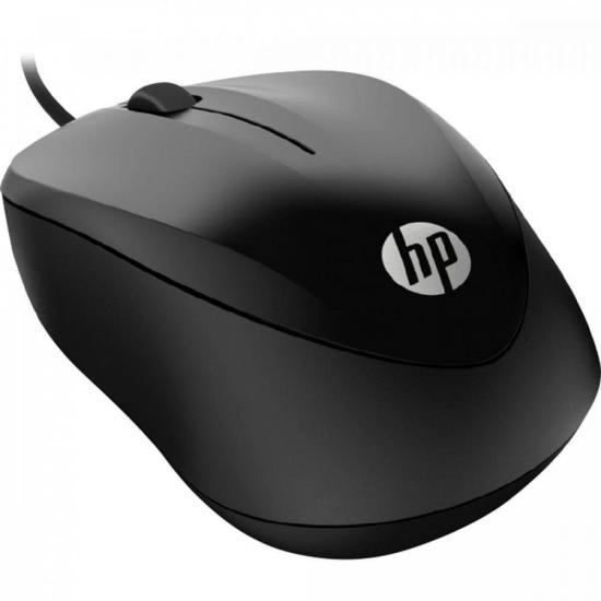 Mouse com fio 1200DPI 1000 Preto HP por 45,90 à vista no boleto/pix ou parcele em até 1x sem juros. Compre na loja Mundomax!