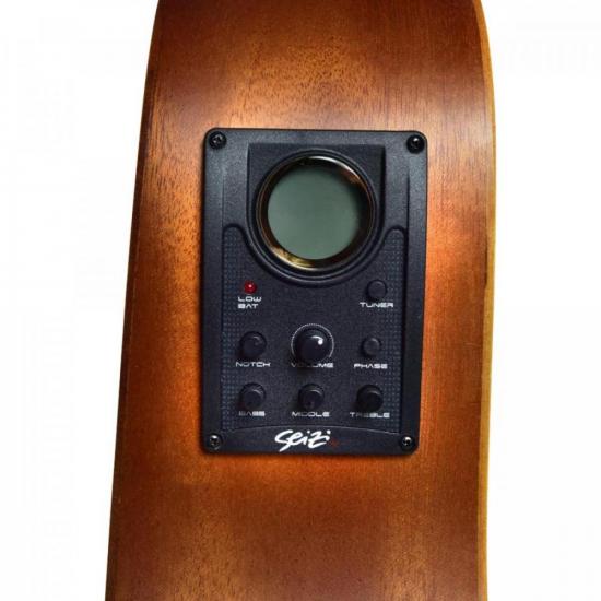 Violão Eletroacústico Seizi Mini Neo Tokyo Natural Aço por 1.509,90 à vista no boleto/pix ou parcele em até 12x sem juros. Compre na loja Mundomax!