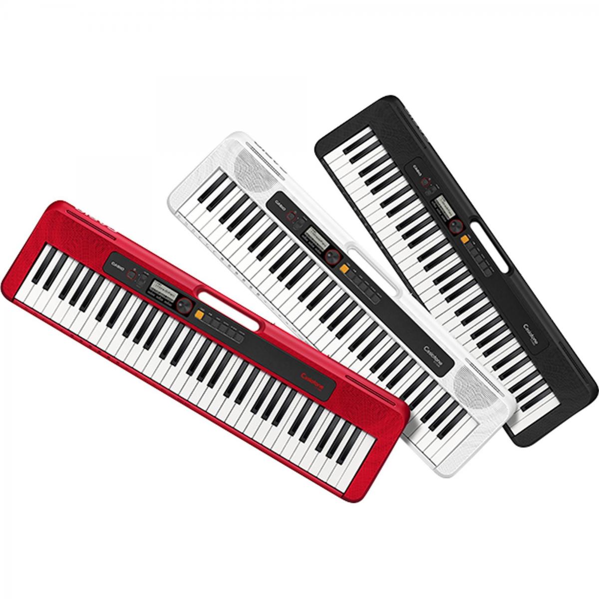CASIO CT-S200 Casiotone 61鍵盤 Teclado Arranjador Casio CT-S200 Casiotone 61 Teclas - Branco