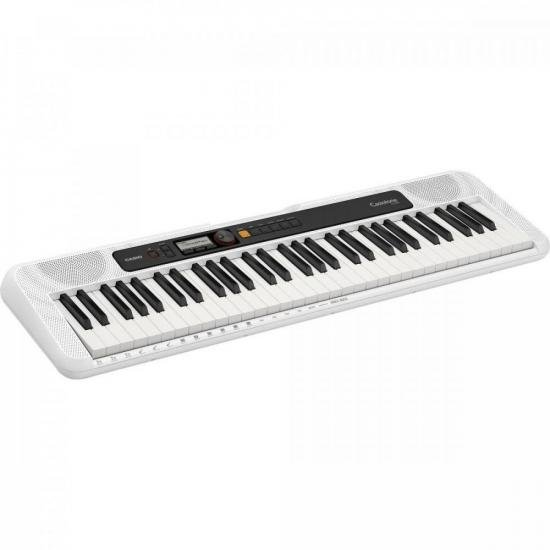 Teclado Digital CASIO CT-S200 Branco por 1.000,99 à vista no boleto/pix ou parcele em até 12x sem juros. Compre na loja Mundomax!