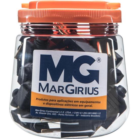 Plugue Desmontável 2P+T 180º 10A PLD1-3 Preto MarGirius por 164,00 à vista no boleto/pix ou parcele em até 6x sem juros. Compre na loja Mundomax!