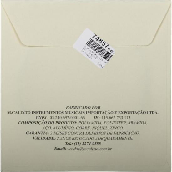 Corda para Cello CALIXTO Especial Lá por 50,00 à vista no boleto/pix ou parcele em até 2x sem juros. Compre na loja Mundomax!