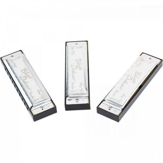 Gaita BLUES DELUXE FENDER (produto c/ 3 uni.) por 359,00 à vista no boleto/pix ou parcele em até 10x sem juros. Compre na loja Mundomax!