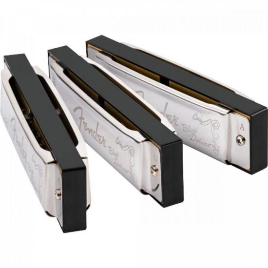 Gaita BLUES DELUXE FENDER (produto c/ 3 uni.) por 359,00 à vista no boleto/pix ou parcele em até 10x sem juros. Compre na loja Mundomax!