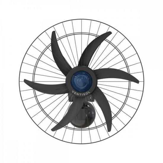 Ventilador Parede 60cm Turbo 6 Pás Bivolt STEEL Preto VENTISOL por 333,90 à vista no boleto/pix ou parcele em até 10x sem juros. Compre na loja Mundomax!