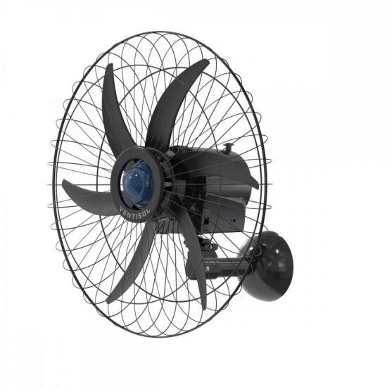 Ventilador Parede 60cm Turbo 6 Pás Bivolt STEEL Preto VENTISOL por 333,90 à vista no boleto/pix ou parcele em até 10x sem juros. Compre na loja Mundomax!