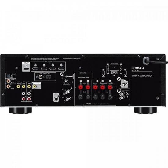 Receiver AV 5.1 RX-V385 Preto YAMAHA por 4.084,99 à vista no boleto/pix ou parcele em até 12x sem juros. Compre na loja Mundomax!