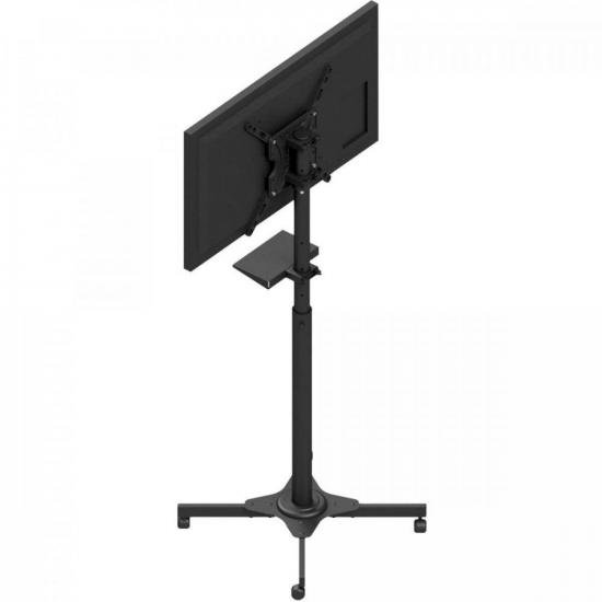 Pedestal p/ TV 27\" a 55\" Com Bandeja C/ Rodízios TVC-01R-B AVATRON por 774,00 à vista no boleto/pix ou parcele em até 10x sem juros. Compre na loja Mundomax!