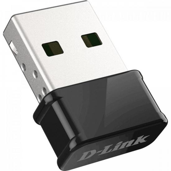 Adaptador Nano USB Wi-Fi AC1300 DWA-181 DLINK por 144,90 à vista no boleto/pix ou parcele em até 5x sem juros. Compre na loja Mundomax!