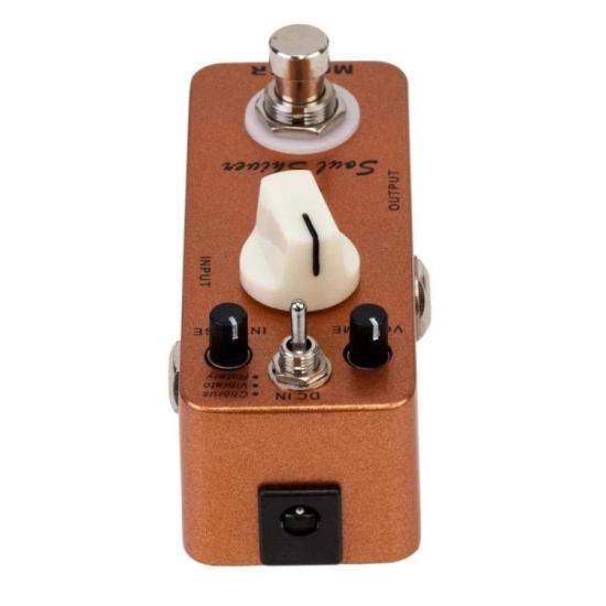 Pedal para Guitarra MOOER Msshiver Soul Shiver Bronze por 583,00 à vista no boleto/pix ou parcele em até 10x sem juros. Compre na loja Mundomax!