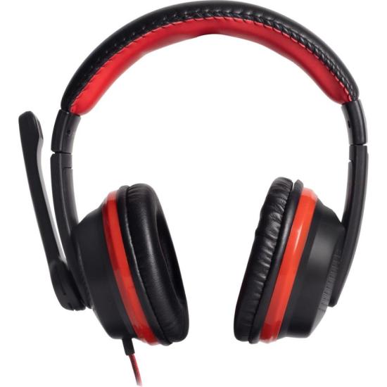 Headset Gamer Fortrek Spider Black P3 Preto/Vermelho por 85,91 à vista no boleto/pix ou parcele em até 3x sem juros. Compre na loja Fortrek!