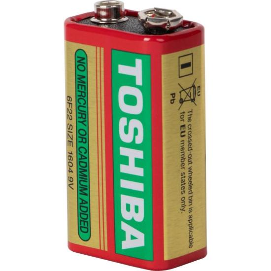 Bateria Zinco 9V Blister 6F22KG (C/1 Bateria) Toshiba por 13,00 à vista no boleto/pix ou parcele em até 1x sem juros. Compre na loja Mundomax!