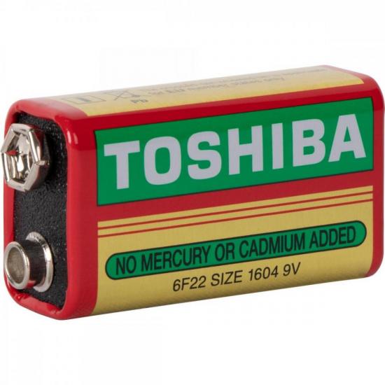 Bateria Zinco 9V 6F22KG (C/10 Baterias) Toshiba por 94,00 à vista no boleto/pix ou parcele em até 3x sem juros. Compre na loja Mundomax!