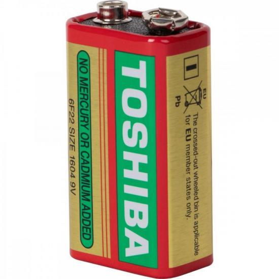 Bateria Zinco 9V 6F22KG (C/10 Baterias) Toshiba por 94,00 à vista no boleto/pix ou parcele em até 3x sem juros. Compre na loja Mundomax!