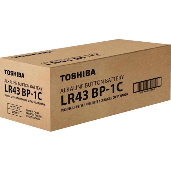 Pilha Botão Alcalina LR43 (C/1 Pilha) Toshiba por 6,00 à vista no boleto/pix ou parcele em até 1x sem juros. Compre na loja Mundomax!