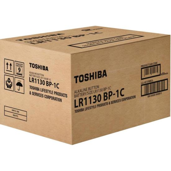 Pilha Botão Alcalina LR1130 (C/1 Pilha) Toshiba por 10,00 à vista no boleto/pix ou parcele em até 1x sem juros. Compre na loja Mundomax!