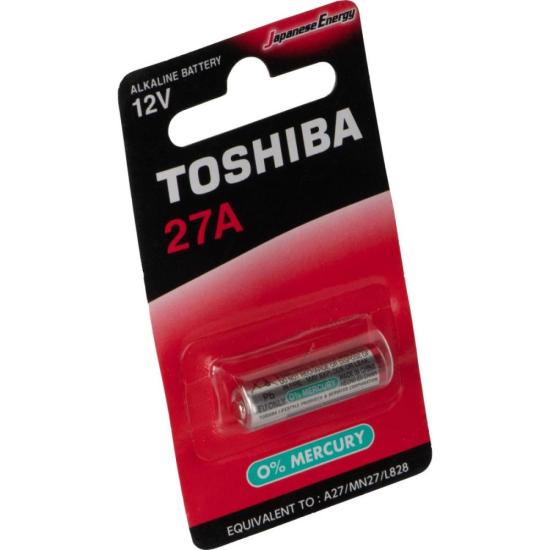 Pilha Alcalina 12V 27A (C/1 Pilha) Toshiba por 14,00 à vista no boleto/pix ou parcele em até 1x sem juros. Compre na loja Mundomax!