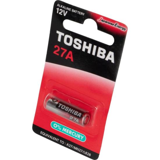 Pilha Alcalina 12V 27A (C/1 Pilha) Toshiba por 14,00 à vista no boleto/pix ou parcele em até 1x sem juros. Compre na loja Mundomax!