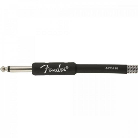 Cabo para Instrumentos P10 FENDER Profissional Series 5,5m Tweed Cinza por 149,99 à vista no boleto/pix ou parcele em até 5x sem juros. Compre na loja Mundomax!