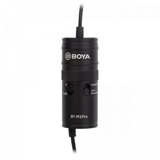 Microfone de Lapela BOYA BY-M1 PRO por 232,90 à vista no boleto/pix ou parcele em até 9x sem juros. Compre na loja Mundomax!
