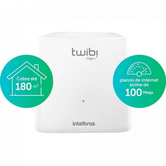 Roteador Wifi Mesh INTELBRAS AC1200 Twibi GIGA+ por 999,99 à vista no boleto/pix ou parcele em até 10x sem juros. Compre na loja Mundomax!