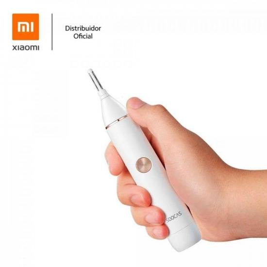 Aparador de Pelos Sem Fio Nariz/Orelha/Sobrancelhas N1 Branco Xiaomi por 126,99 à vista no boleto/pix ou parcele em até 5x sem juros. Compre na loja Mundomax!