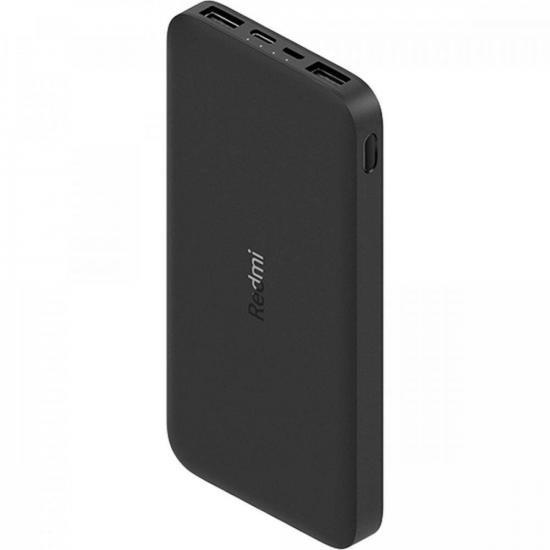 Carregador Portátil 10000mAh POWER BANK REDMI Preto XIAOMI por 162,90 à vista no boleto/pix ou parcele em até 6x sem juros. Compre na loja Mundomax!