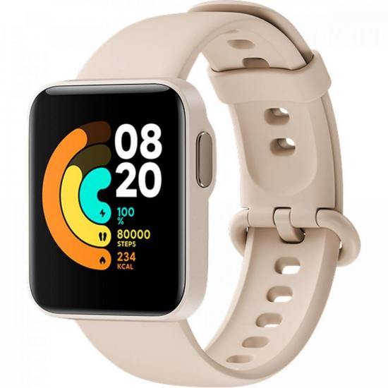 Smartwatch Xiaomi MI Watch Lite Marfim por 783,99 à vista no boleto/pix ou parcele em até 10x sem juros. Compre na loja Mundomax!