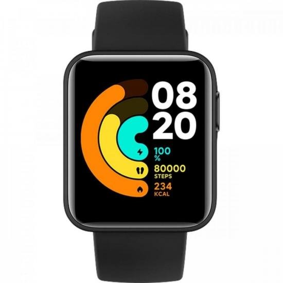 Smartwatch MI WATCH LITE Preto XIAOMI (75410)