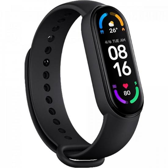 Pulseira Inteligente MI SMART BAND 6 Preto XIAOMI por 496,90 à vista no boleto/pix ou parcele em até 10x sem juros. Compre na loja Mundomax!