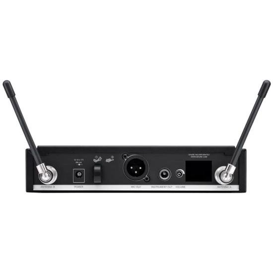 Sistema de Microfone SHURE BLX24RBR/B58-M15 Preto por 6.699,00 à vista no boleto/pix ou parcele em até 12x sem juros. Compre na loja Mundomax!