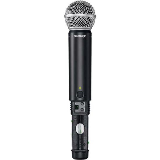 Sistema de Microfone SHURE BLX24R/SM58 Preto por 5.655,90 à vista no boleto/pix ou parcele em até 12x sem juros. Compre na loja Mundomax!