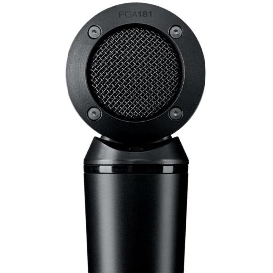 Microfone SHURE PGA181 Preto por 999,00 à vista no boleto/pix ou parcele em até 10x sem juros. Compre na loja Mundomax!