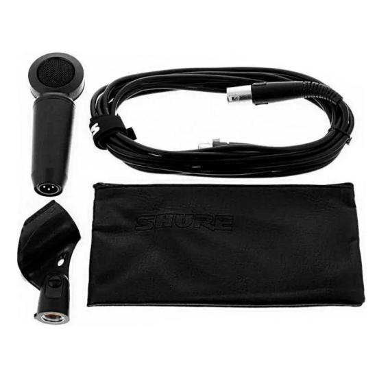 Microfone SHURE PGA181 Preto por 999,00 à vista no boleto/pix ou parcele em até 10x sem juros. Compre na loja Mundomax!