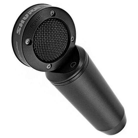 Microfone SHURE PGA181 Preto por 999,00 à vista no boleto/pix ou parcele em até 10x sem juros. Compre na loja Mundomax!