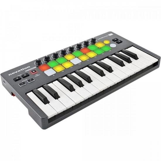 Teclado Controlador NOVATION Launchkey Mini por 1.207,90 à vista no boleto/pix ou parcele em até 12x sem juros. Compre na loja Mundomax!