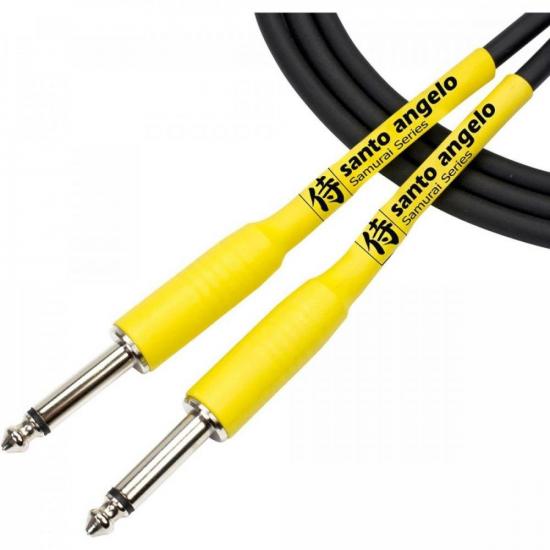 Cabo Para Instrumentos 6,10m Samurai Santo Angelo por 75,00 à vista no boleto/pix ou parcele em até 3x sem juros. Compre na loja Mundomax!