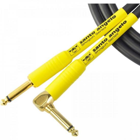 Cabo Para Instrumentos P10 x P10 90º 4,57m Shogun L Santo Angelo por 210,00 à vista no boleto/pix ou parcele em até 8x sem juros. Compre na loja Mundomax!